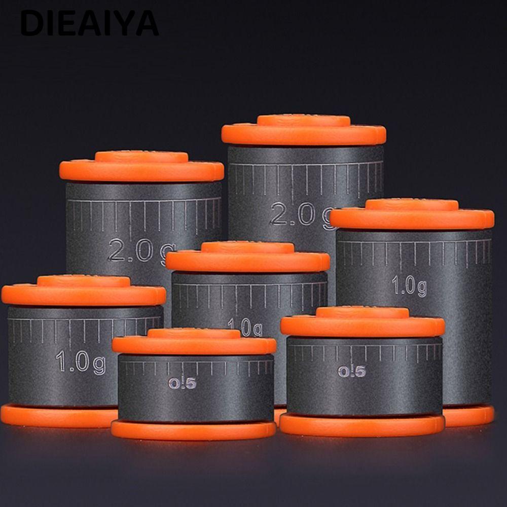 DIEAIYA Chì Chì Chìm, Kẹp Giải Quyết Chì Câu Cá, 2023 Chìm Cân Da Dẫn Phụ Kiện Câu Cá Mềm Câu Cá Chì