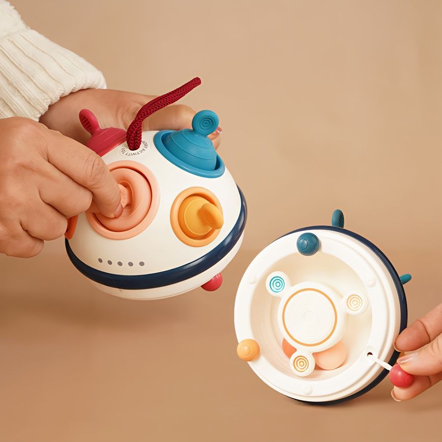 Hot Sale#Magic Cube Bubble Fun Fidget Educational Finger Fine Motor Skills Toy Baby Early Learning E