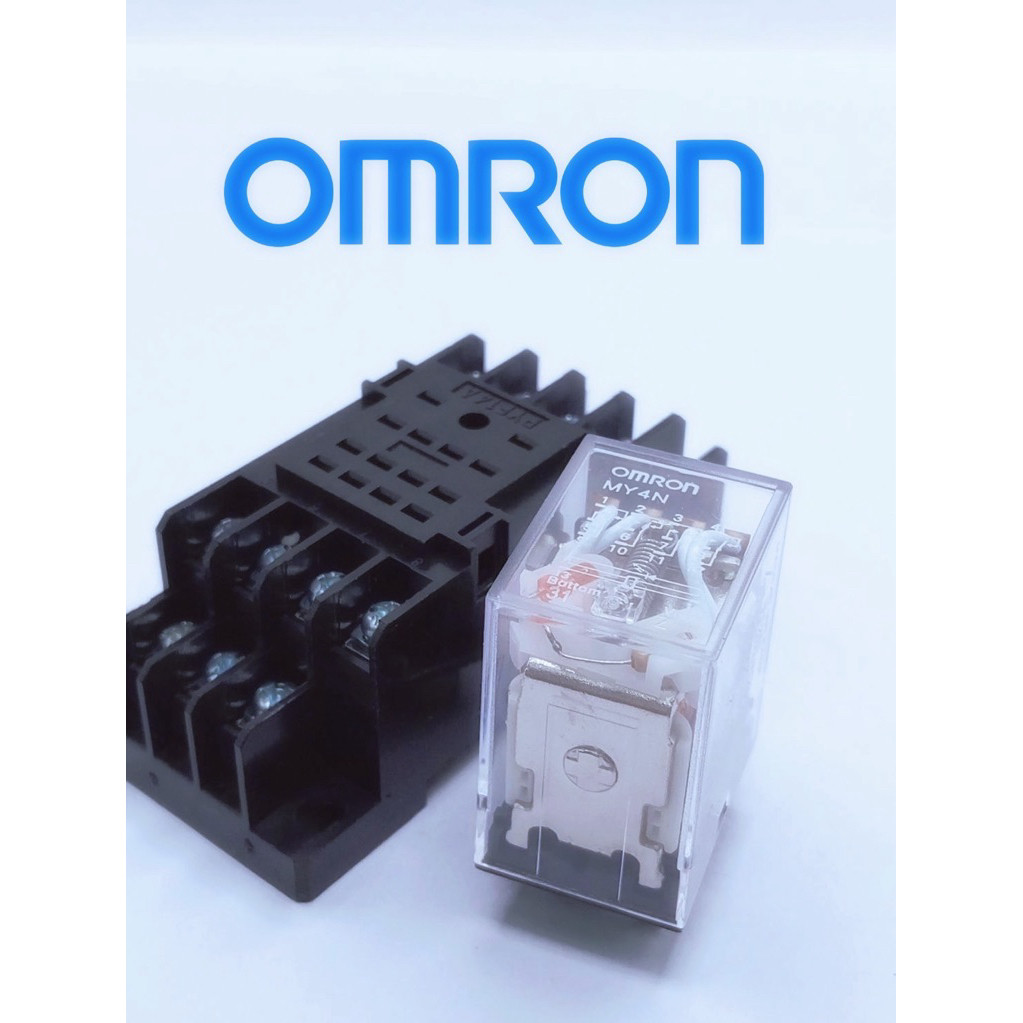 MY4 MY4N Có Đèn RELAY 12VDC 12VAC 24VDC 48vdc 24VAC 110v 220VAC Ổ Cắm Cho