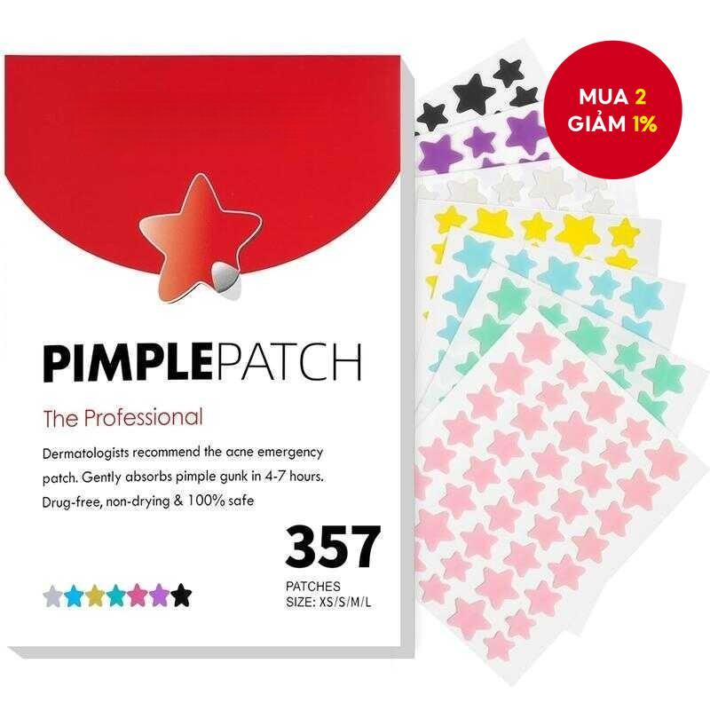 Miếng Dán Mụn Cho Mặt, Miếng Dán Mụn Hydrocolloid, Vỏ Zit Ngôi Sao Dễ Thương, Miếng Dán Điểm Nhiều M