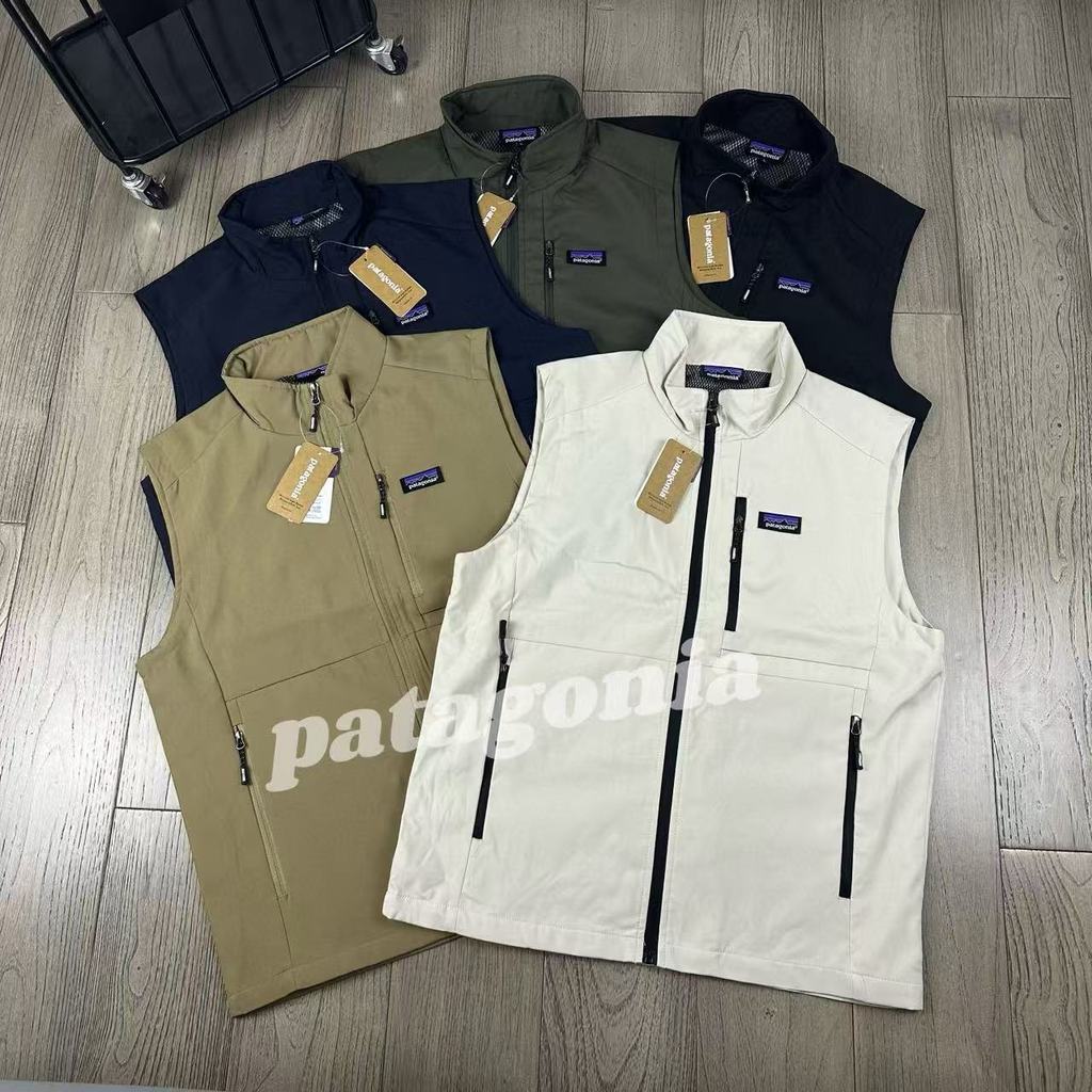 LKZR Patagonia Outdoor casual hiking vest unisex couple windproof water-resistant