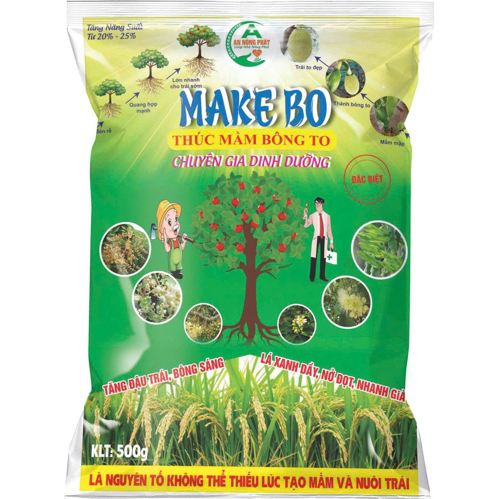 Magie kẽm Bo - MakeBo An Nông phát