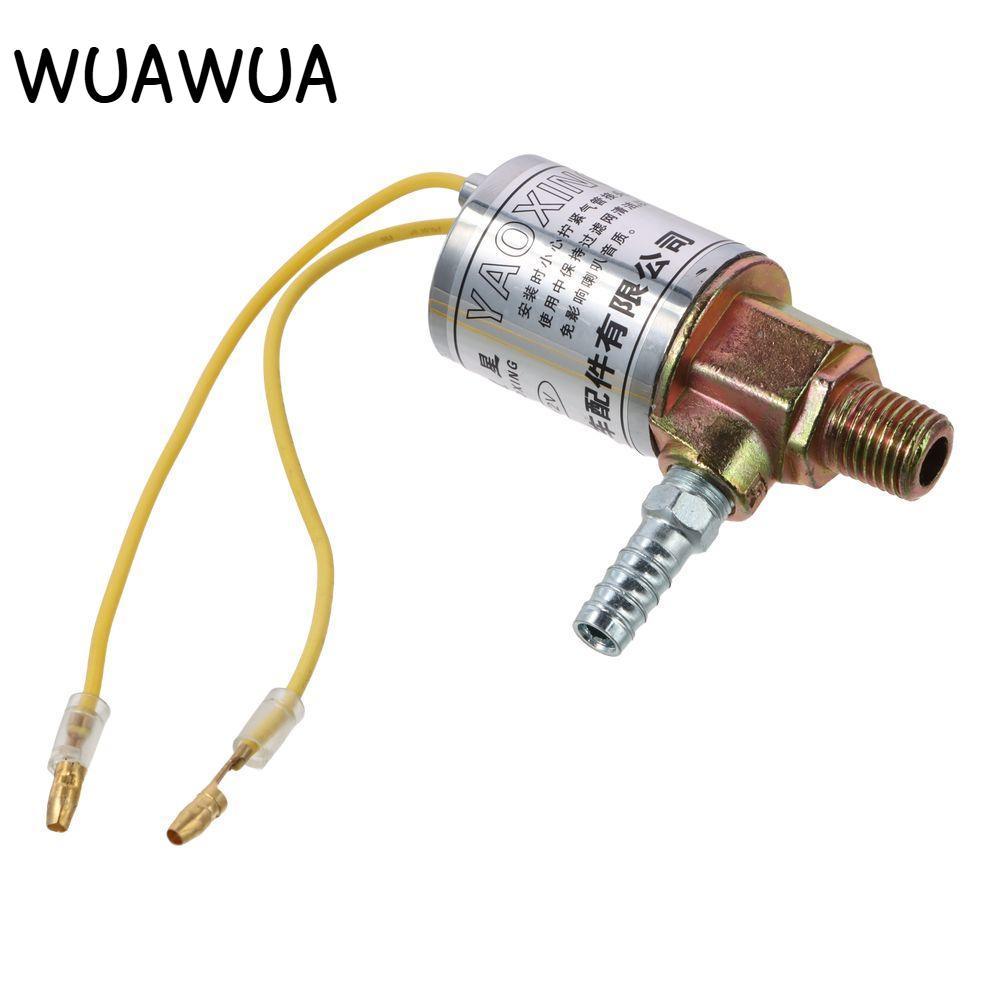 WUAWUA Horns Air Solenoid Valve, Bộ điều khiển khí nén Van điện từ khí nén 12V, Giao diện 1 / 4 inch