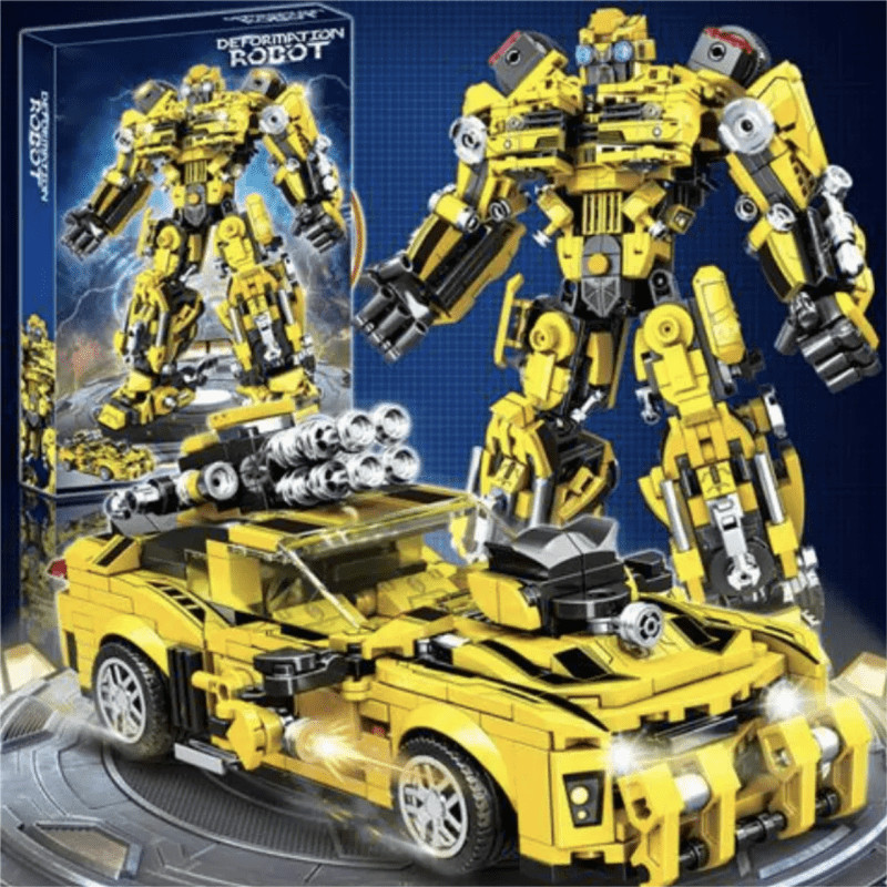 2025 Sản phẩm mới Tương thích Lego Khối xây dựng Transformers Khối xây dựng Optimus Prime Bumblebee 