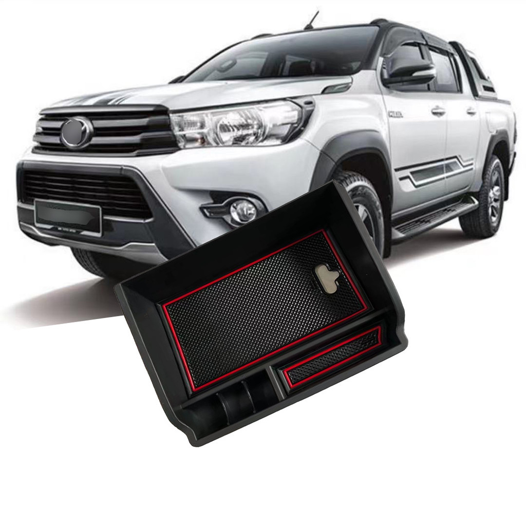Thích hợp cho Toyota HILUX HILUX HILUX Điều khiển trung tâm Hộp đựng tay vịn trung tâm Hộp lưu trữ S