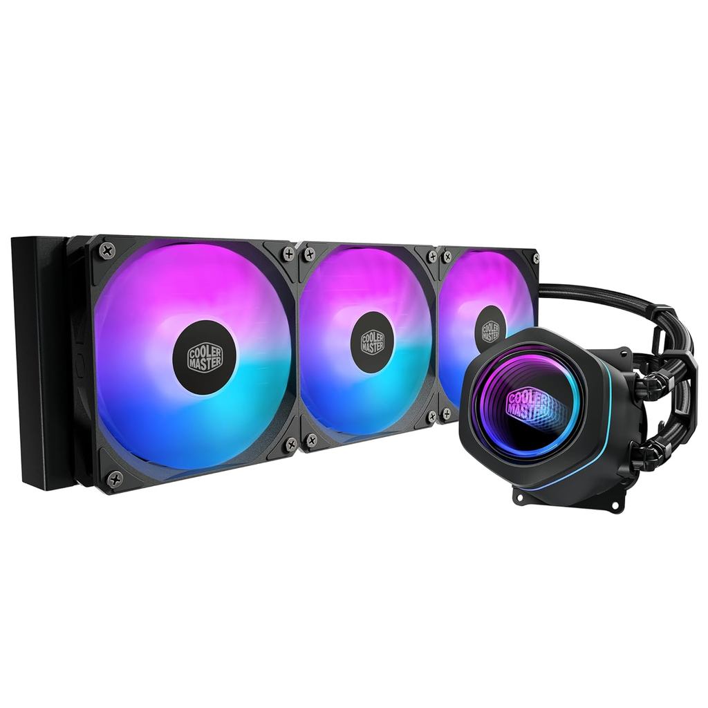 Tản nhiệt nước Cooler Master  MasterLiquid 360 Core Nex 3 Fan ARGB Black - Hàng Chính Hãng