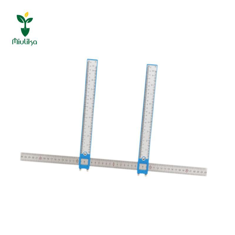 Miulika Beauty Ruler Face Ruler Caliper Dễ dàng sử dụng Thước Pelvis cho mắt lông mày