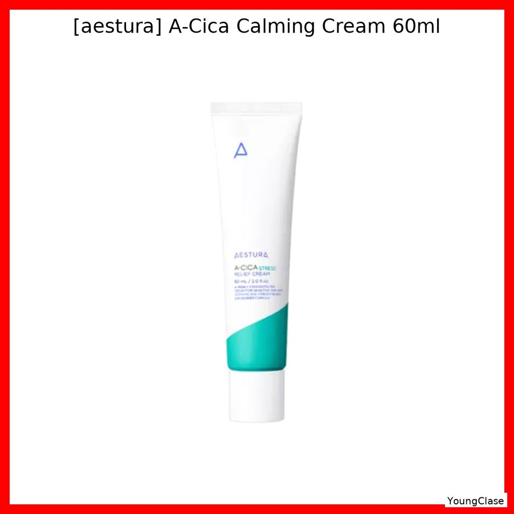 [aestura] Kem dưỡng dịu A-Cica 60ml / Kem A-Cica Hàn Quốc / Hỗ trợ rào cản da của YoungClase