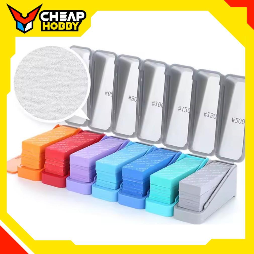 Dụng Cụ DSPIAE Bộ hộp nhám xốp chà nhám dùng cho mô hình cao cấp XSS-S01 của DSPIAE