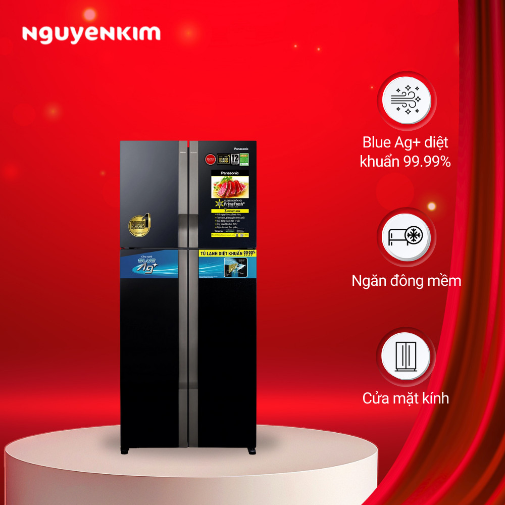 Tủ lạnh Panasonic Inverter 550 lít NR-DZ601VGKV