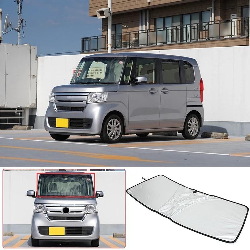 Bộ Nhớ Xe Thép Vòng Che Nắng Phía Trước Ô Tô Che Nắng Dành Cho Xe Honda N BOX N-BOX JF3 JF4 2017-202