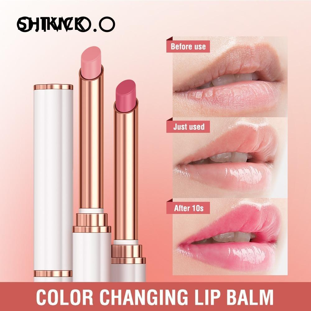 SHIKICK Lip Gloss, Son môi dưỡng ẩm O.TWO.O, Quà tặng Son môi đổi màu dưỡng ẩm lâu trôi 2023
