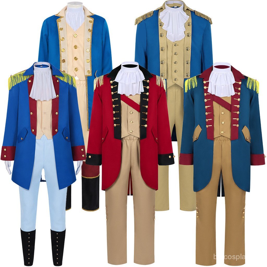 Bộ Trang Phục Cosplay Nhân Vật Lịch Sử George Washington và Hamilton - M519