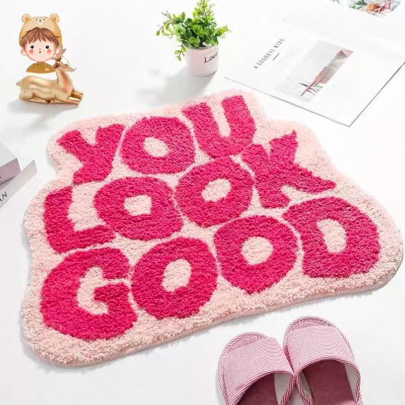 Bạn Nhìn Tốt Thảm Tắm Chống Trơn Trượt Thảm Tắm 21x25 Inch Thảm Phòng Tắm Thấm Hút Thảm Tắm