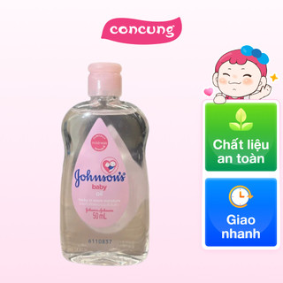 QT Johnson - 	Dầu Massage và dưỡng ẩm Johnson Baby (50ml)