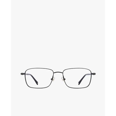MUJOSH - Gọng kính chữ nhật unisex bản mảnh_MJ11FN1038-BKC4