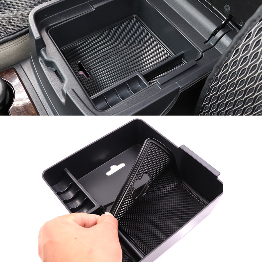 Hộp đựng tay vịn ô tô Hộp lưu trữ Bảng điều khiển trung tâm Hộp lưu trữ cho Mitsubishi Pajero V73 / 