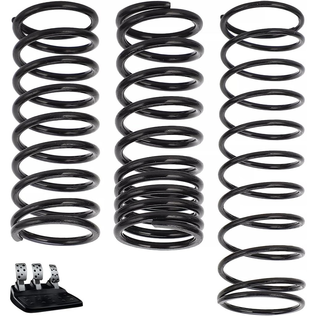 3 Chiếc Hoàn Chỉnh Bàn Đạp Trở Lại Lò Xo Bộ Nâng Cấp Mod Cho Logitech G25 G27 G29 G920 G923 Bàn Đạp 