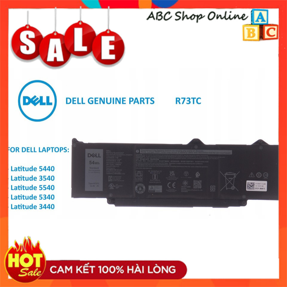 Pin Laptop Dell Latitude 5340 5440 5540 DR02P 2X1V9 R73TC GTG7N GRWKG