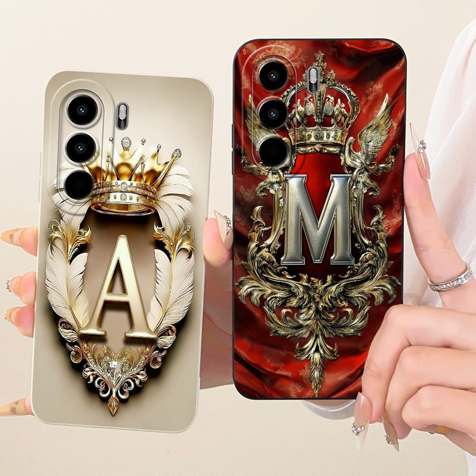 Ốp lưng ITEL Power70 5G P673L ITEL Power 70 5G Vỏ silicon sơn chữ A-Z sang trọng