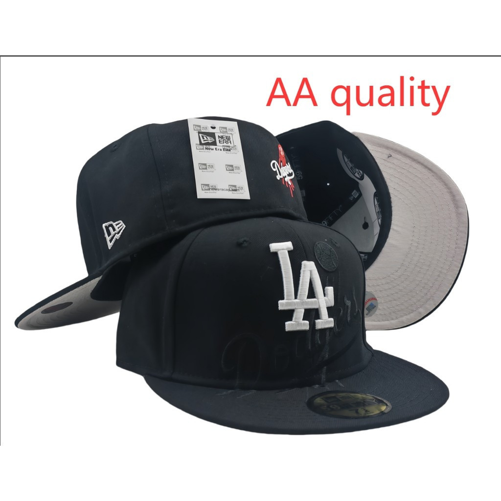 AA chất lượng ALPHA INDUSTRIES X LOS ANGELES DODGERS BLACK 9FIFTY CAP