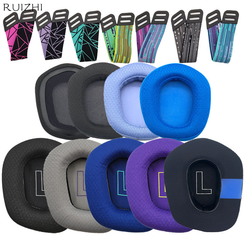 Thay Thế Bọt Miếng Đệm Tai Gối Đệm Cho Logitech G733 G335 Logitech G733 Tai Nghe Miếng Lót Tai Nghe 
