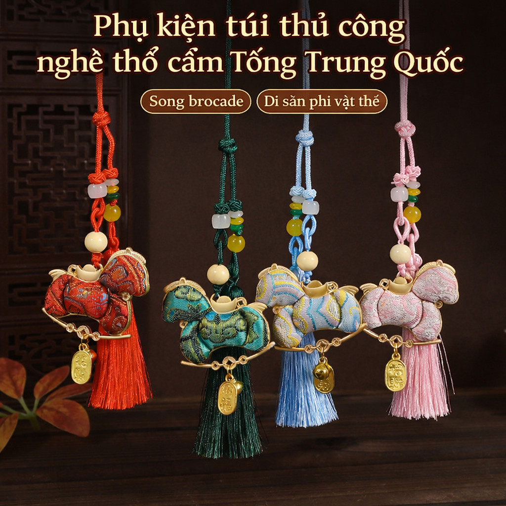 Móc treo hình ngựa phong thủy