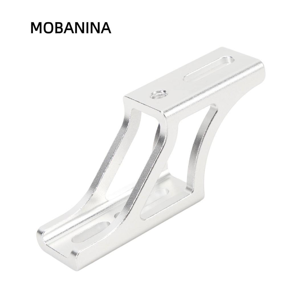 Túi chu kỳ giá đỡ bằng hợp kim nhôm, dễ lắp đặt và điều chỉnh chiều cao phù hợp với xe Brompton/Clin