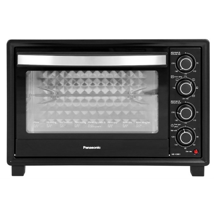 [HÀNG CHÍNH HÃNG] Lò nướng Panasonic NB-H3801KRA 38 lít