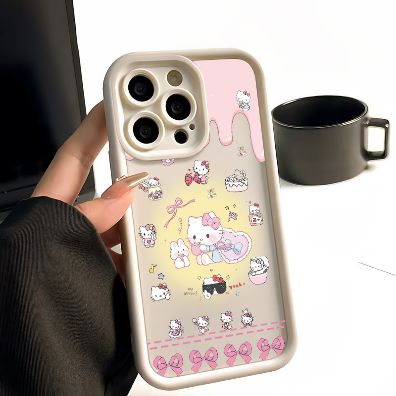 Ốp Lưng cho OPPO A9 2020/A5S/A3S/A3X/A5 pro/A15/A16/A16K/A17 Hello Kitty ngọt ngào TPU Soft Shell ch
