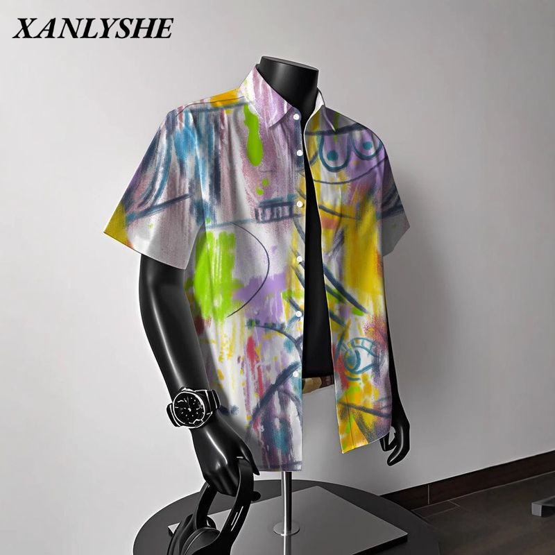 Mũi Hỏa Tiêu Short Sleeve Shirt - Style Hawaii cho Mùa Hè