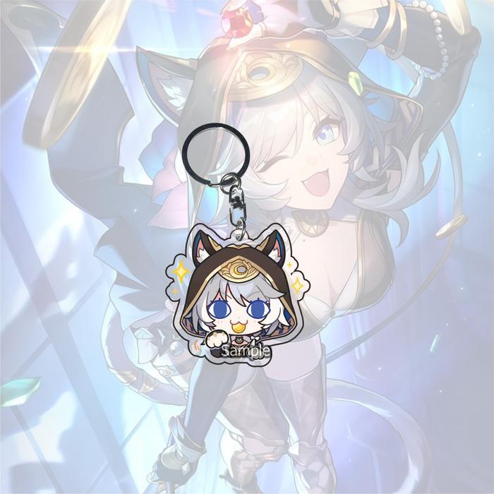 Gantungan Kunci Honkai Star Rail Cipher all - Key Chain - Cipher 01