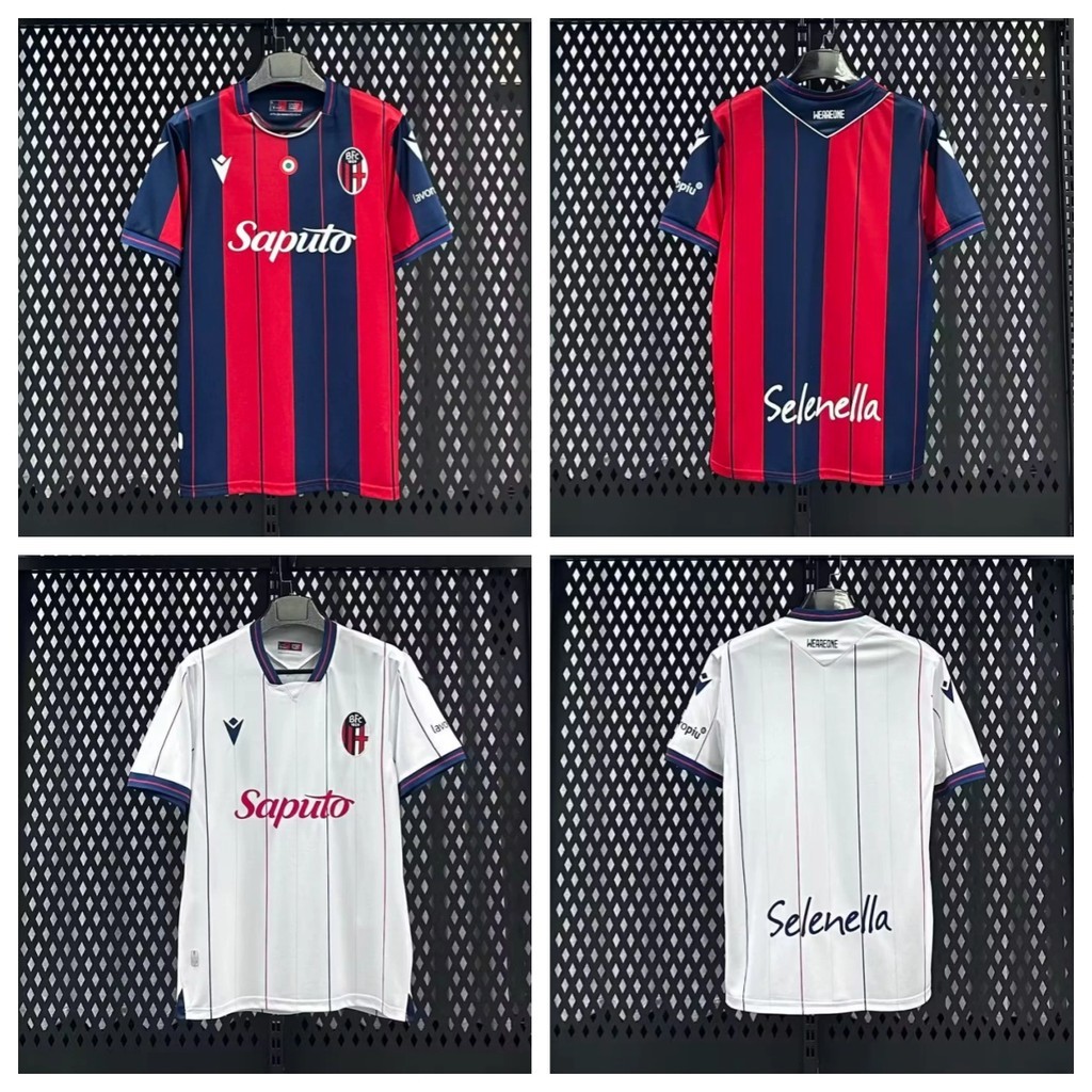 S-XXXXL 25-26 Áo bóng đá sân nhà mới của Bologna