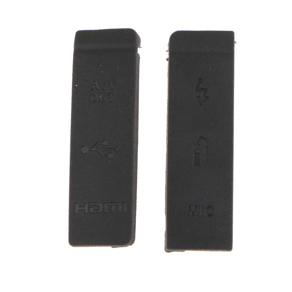 Dành Cho Canon 5D2 5D Mark II Comms AV USB HDMI - BÌA CỬA CAO SU