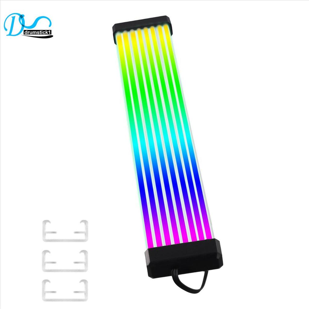 RGB LED Strip ARGB Sync Board cho máy tính Nguồn điện GPU Card đồ họa Cable Case Neon Line Card đồ h