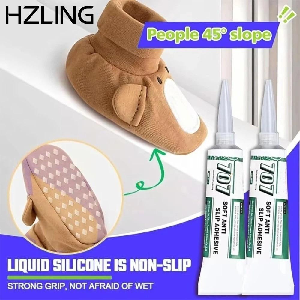 HZLING 50ML Sock Grip Enhancer - Keo chống trượt lâu trôi, khô nhanh, đa dụng cho giày và quần áo