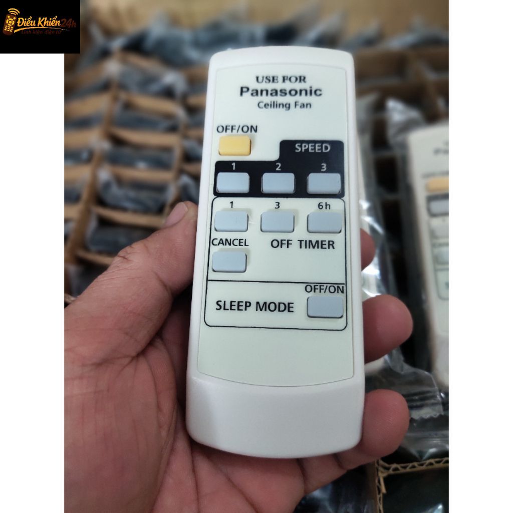 1Điều khiển quạt trần 4 cánh Panasonic F56MPG / F56MZG /F564 -ĐK24H