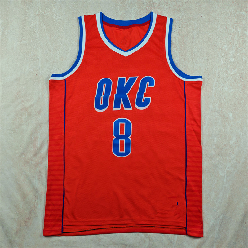 Áo bóng rổ Orange Thunder Team8Hao Jie Lun-Williams (Jalen Williams)