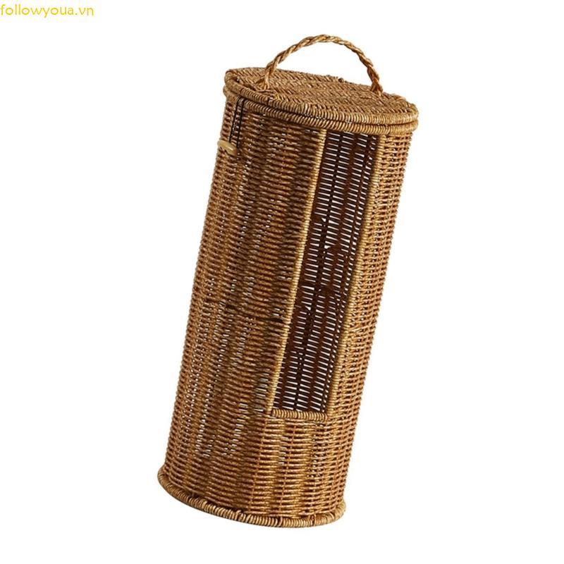 Fol Thiết Thực Dung Tích Lớn Wicker Phòng Tắm Giỏ Chứa Đồ Tự Do Xếp Ly Người Tổ Chức Kệ Tắm Giá Đỡ T