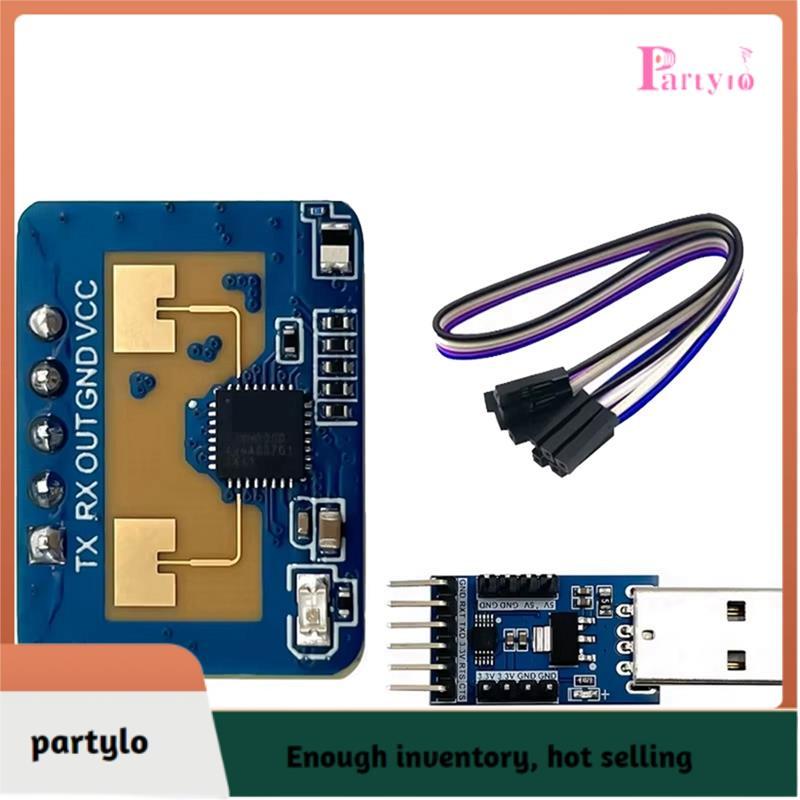 [partylo] Mô-đun radar hiện diện của con người LD2410C 24GHz LD2410C 24GHz Mô-đun cảm biến radar hiệ