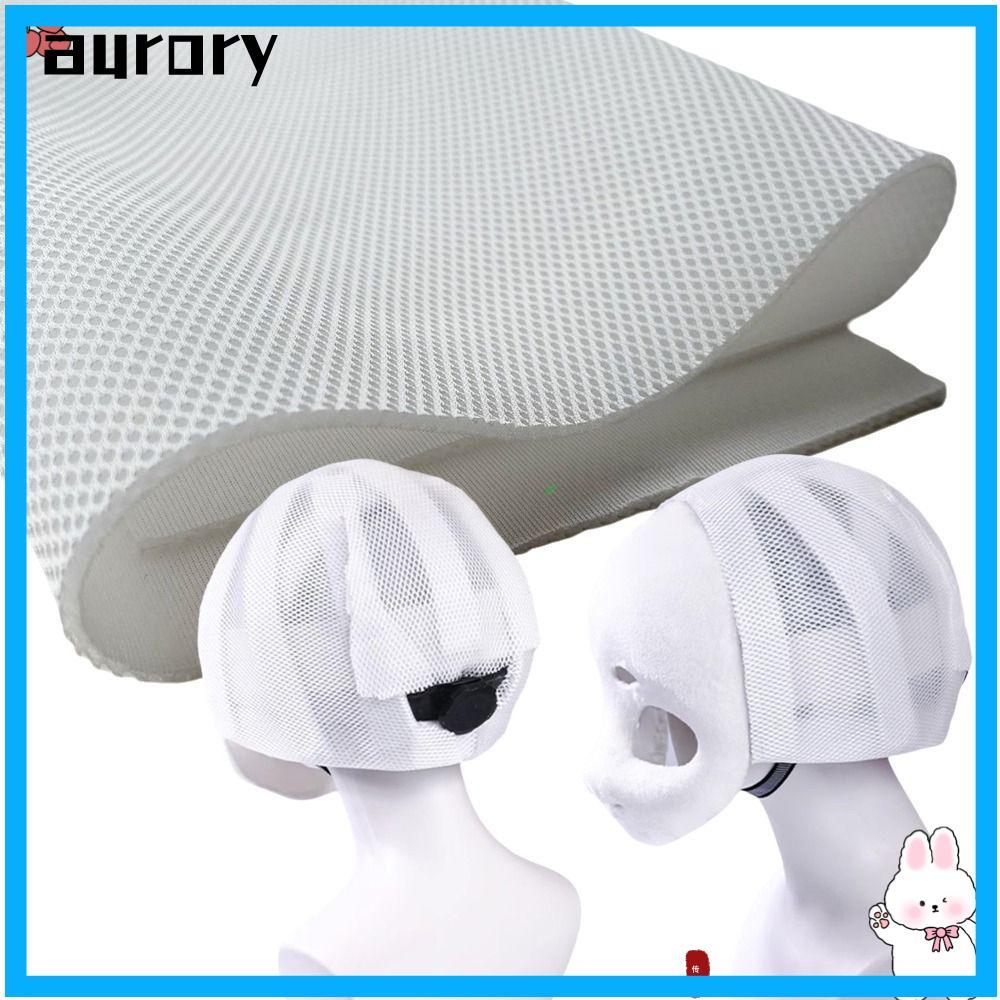 AURORY Kigurumi Lưới Vải, Vải lưới không khí thoáng khí chống va chạm rỗng, Thời trang màu trơn DIY 