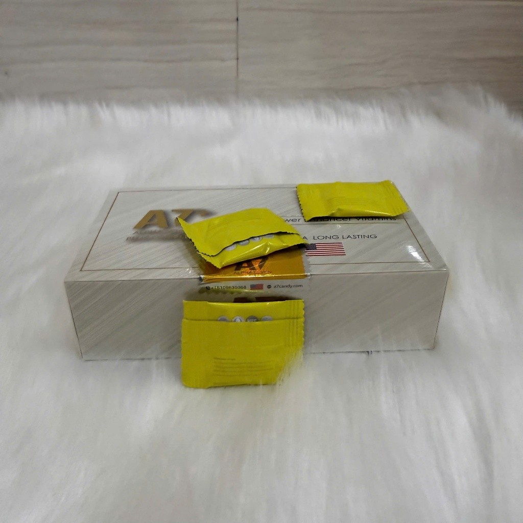 [A7+] Kẹo Ngậm Thơm Miệng Vị Chanh  Viên Cứng  Hộp 10 Viên