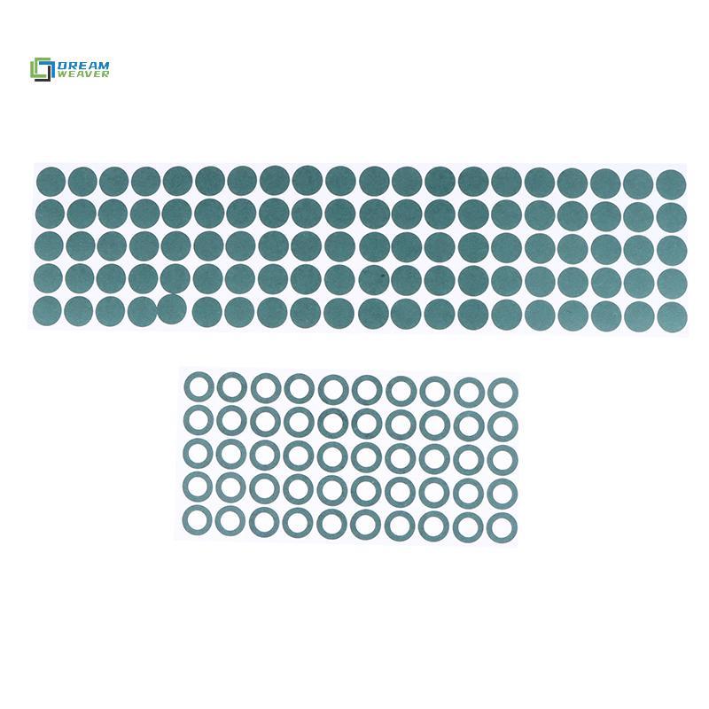 [Dream Weaver] 200 Chiếc Tự Dính 18650 21700 26650 32650 Miếng Đệm Cách Nhiệt Pin Li-ion Cách Nhiệt 