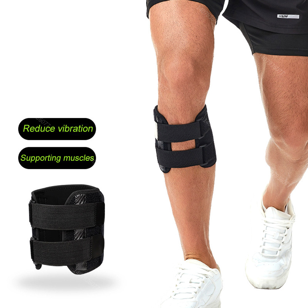 Bộ Compression Knee Sleeves Unisex - Điều Chỉnh Linh Hoạt, Hỗ Trợ Đầu Gối và Bắp Chân, Tăng Cường Độ