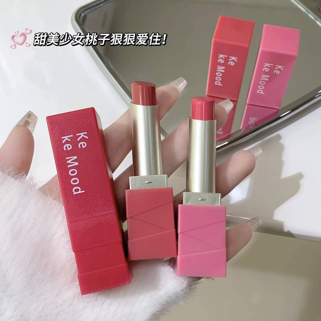 Velvet White Lipstick Matte Matte Lipstick Lipstick Velvet White Light Trang điểm