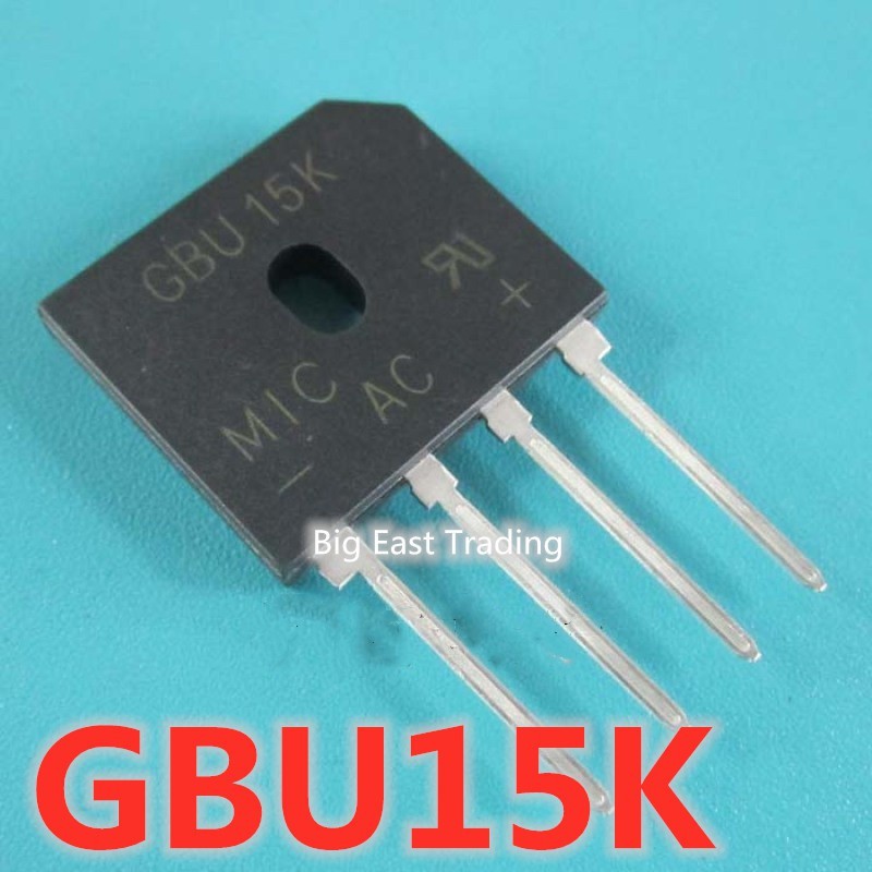 5 chiếc GBU15K = U15K80R 15A 800V, đảm bảo chất lượng betterway