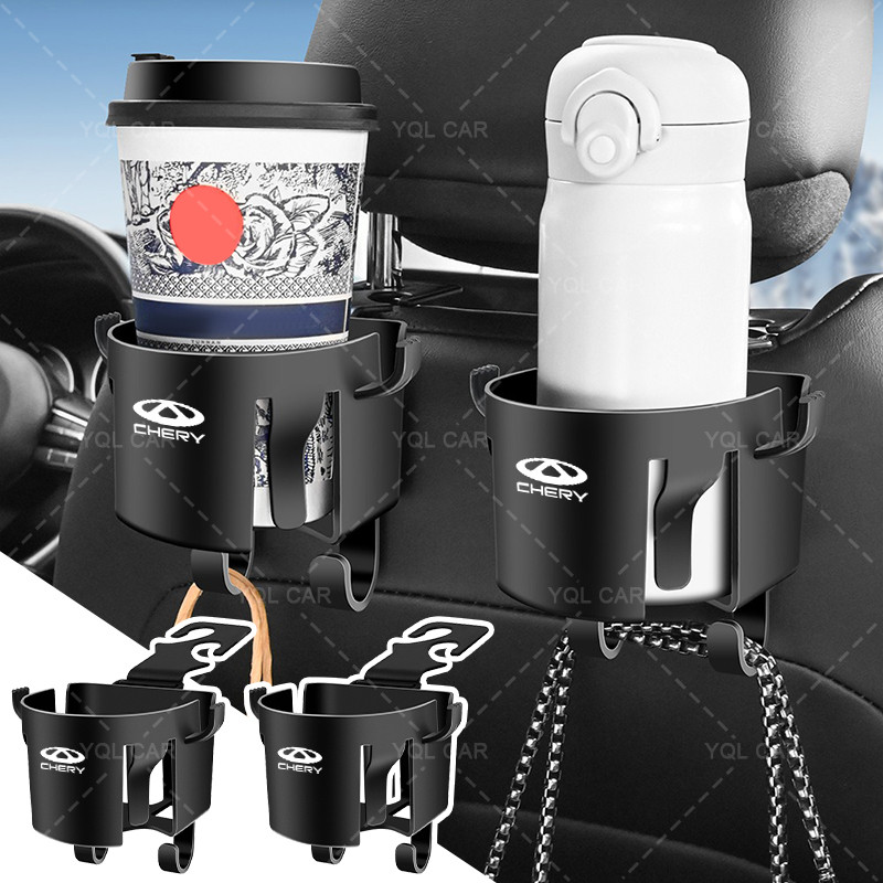 1 / 2 Chiếc Có Thể Điều Chỉnh Ghế Sau Ô Tô Giá Để Đồ Bền Móc Xe Móc Cốc Giá Đỡ Cho Chery Tiggo 2 3 4
