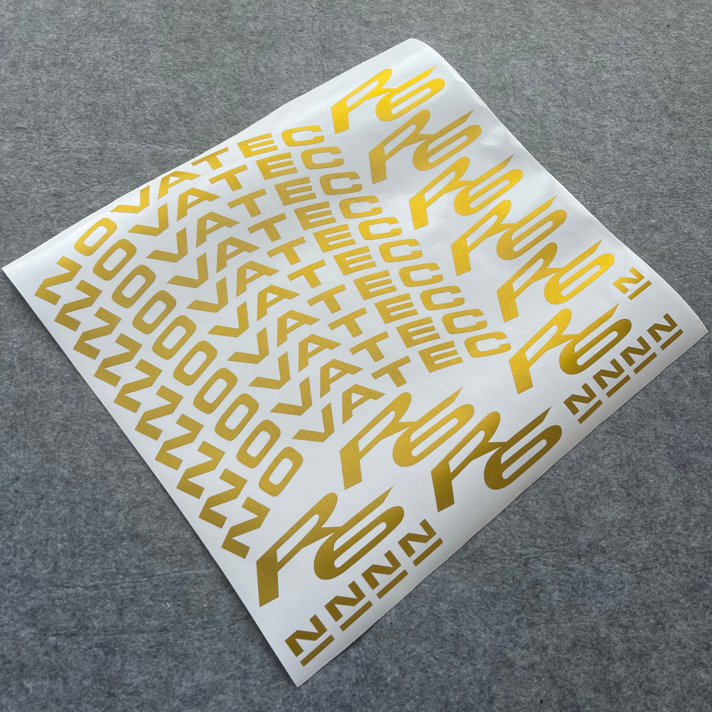 Bộ bánh xe Novatec Novatec R6 Pro Xe đạp đường trường Vành bánh xe Carbon Thay đổi màu sắc Nhãn dán 