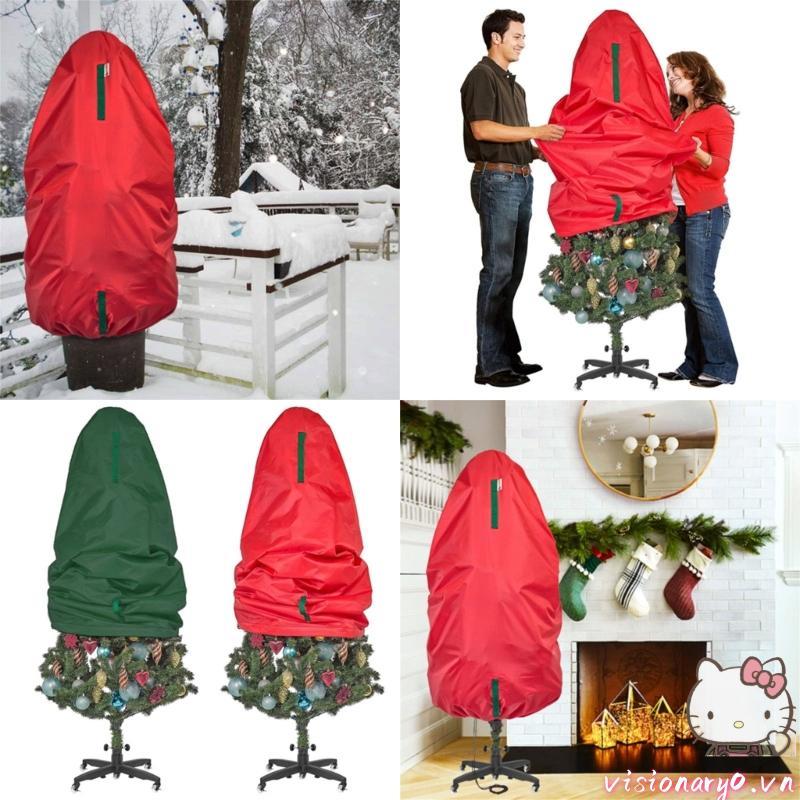 Túi đựng cây thông Noel đứng Vision Có sức chứa đồ trang trí lên tới 36x25 Inch