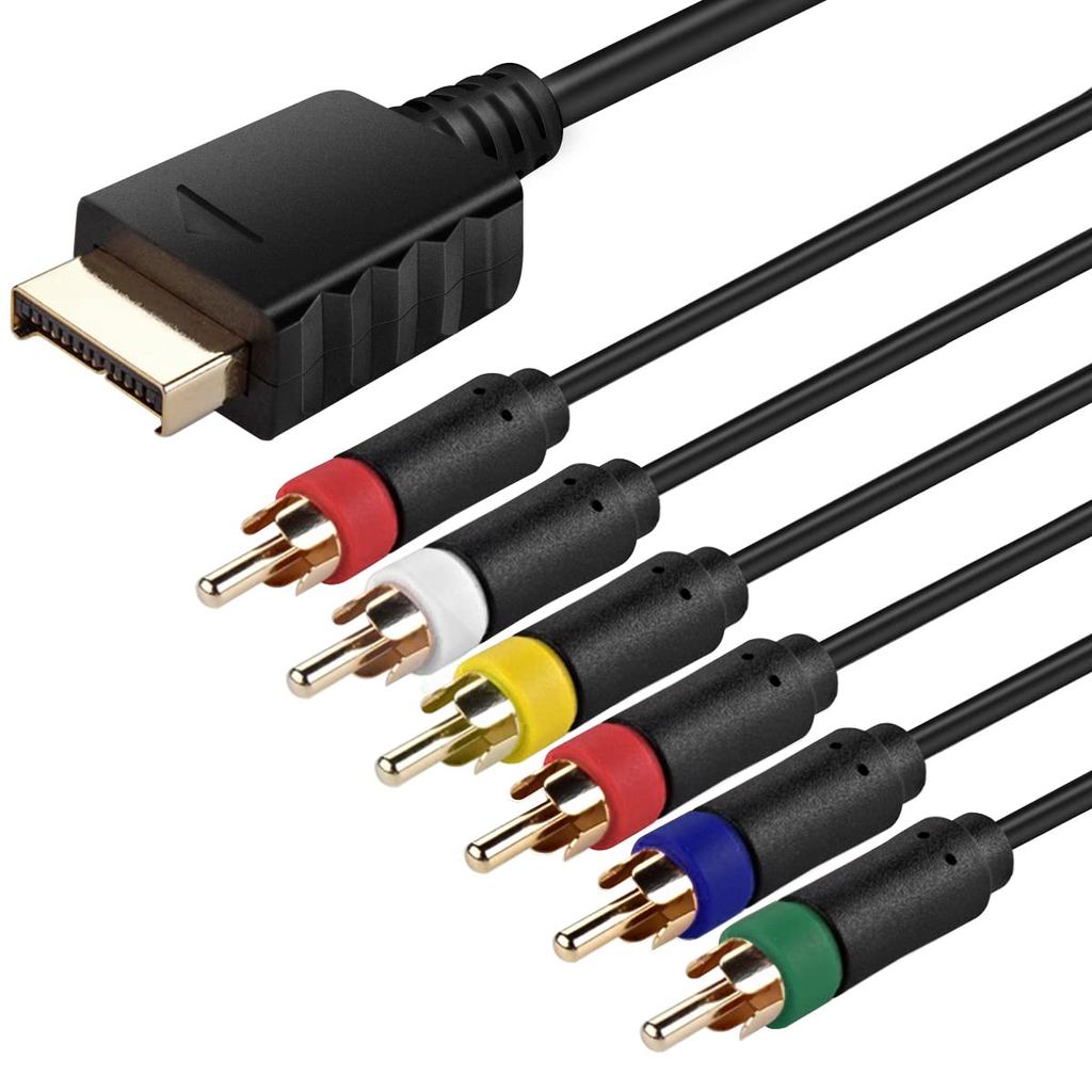 Y.D.F PlayStation 1 / 2 / 3 (PS1 / PS2 / PS3) Thành phần Ypbpr + Cáp Video Compsite RCA (2 trong 1, 